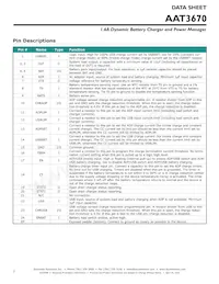 AAT3670ISK-4.2-T1 Datasheet Page 2