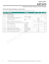 AAT3670ISK-4.2-T1 Datasheet Page 6
