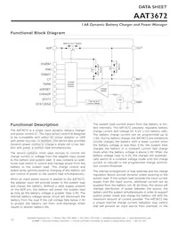 AAT3672IWO-4.2-3-T1 Datasheet Page 12