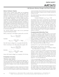 AAT3672IWO-4.2-3-T1 Datasheet Pagina 20