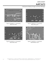 AAT3672IWO-4.2-3-T1 Datasheet Page 22