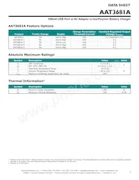 AAT3681AIJS-4.2-2-T1 Datasheet Page 3