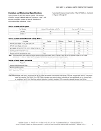 AAT3685IWP-4.2-T1 Datasheet Page 3