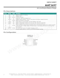 AAT3697IWP-4.2-T1 Datasheet Page 2