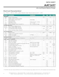AAT3697IWP-4.2-T1 Datasheet Page 4