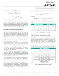 AAT3697IWP-4.2-T1 Datasheet Page 13