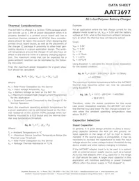 AAT3697IWP-4.2-T1 Datasheet Page 15