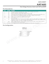 AAT4685IWP-1-T1數據表 頁面 2