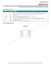 AAT4712IRN-T1 Datasheet Page 2