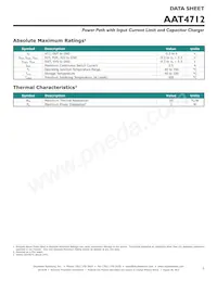 AAT4712IRN-T1 Datasheet Page 3
