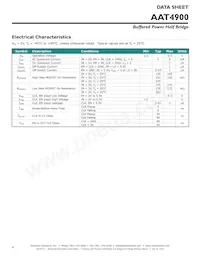 AAT4900IGV-T1 Datasheet Page 4