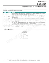 AAT4910IJS-T1 Datasheet Page 2