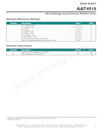 AAT4910IJS-T1 Datasheet Page 3