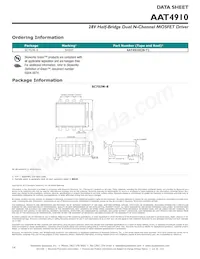 AAT4910IJS-T1數據表 頁面 14