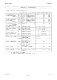 AK6440BL Datasheet Page 8