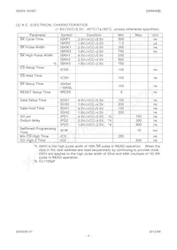 AK6440BL Datasheet Page 9