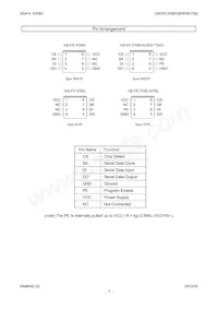 AK93C65BL Datasheet Page 3