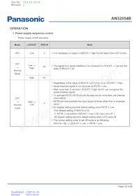 AN32054B-PB Datasheet Page 18