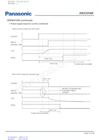 AN32054B-PB Datasheet Page 19