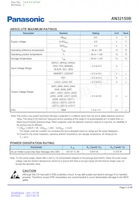 AN32150B-PR Datasheet Pagina 3