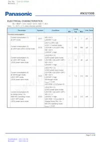 AN32150B-PR Datasheet Page 5