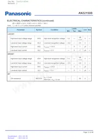 AN32150B-PR Datasheet Page 12