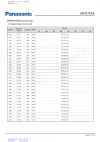 AN32183A-VF Datasheet Pagina 17