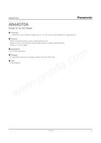 AN44070A-VF數據表 頁面 3