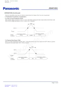 AN44140A-VB Datasheet Page 17