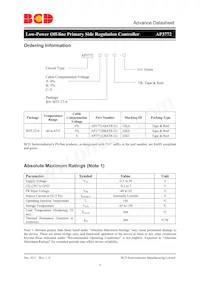 AP3772BK6TR-G1-2 Datasheet Page 4