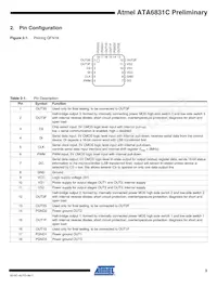 ATA6831C-PIQW Datasheet Page 3