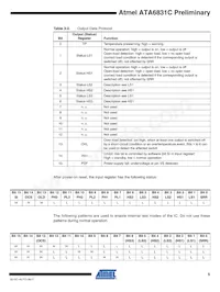 ATA6831C-PIQW Datasheet Page 5
