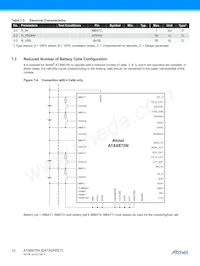 ATA6870N-PLQW Datasheet Pagina 12