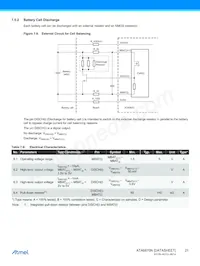 ATA6870N-PLQW Datasheet Page 21