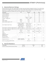 ATA6871-TLQW Datasheet Page 7