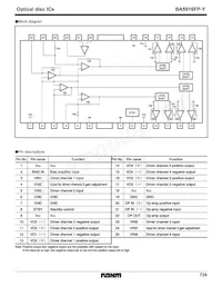 BA5916FP-YE2 Datasheet Page 2