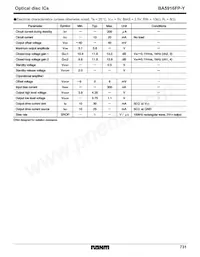 BA5916FP-YE2 Datasheet Page 4