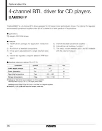 BA6896FP-E2 Datasheet Cover