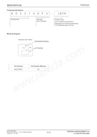 BD2270HFV-LBTR Datasheet Page 16