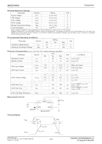 BD2270HFV-TR Datasheet Page 3