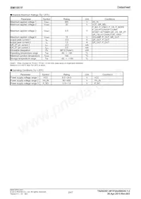 BM1051F-GE2 Datasheet Pagina 2