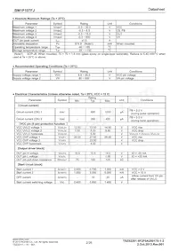 BM1P107FJ-E2數據表 頁面 2