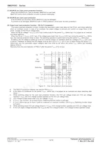 BM2P013 Datasheet Page 12