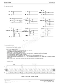 BU97501KV-E2 Datasheet Pagina 5