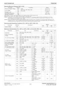 BU97520AKV-ME2 Datasheet Pagina 3