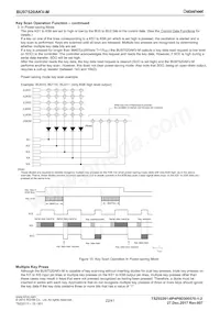BU97520AKV-ME2 Datasheet Pagina 22