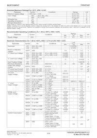 BU97530KVT-E2 Datasheet Pagina 3