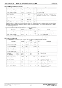 BU9795AFV-LBE2 Datasheet Pagina 3