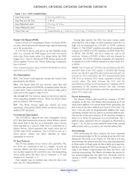 CAT24C01WE-GT3 Datasheet Pagina 5