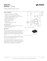 CHY100D Datasheet Cover
